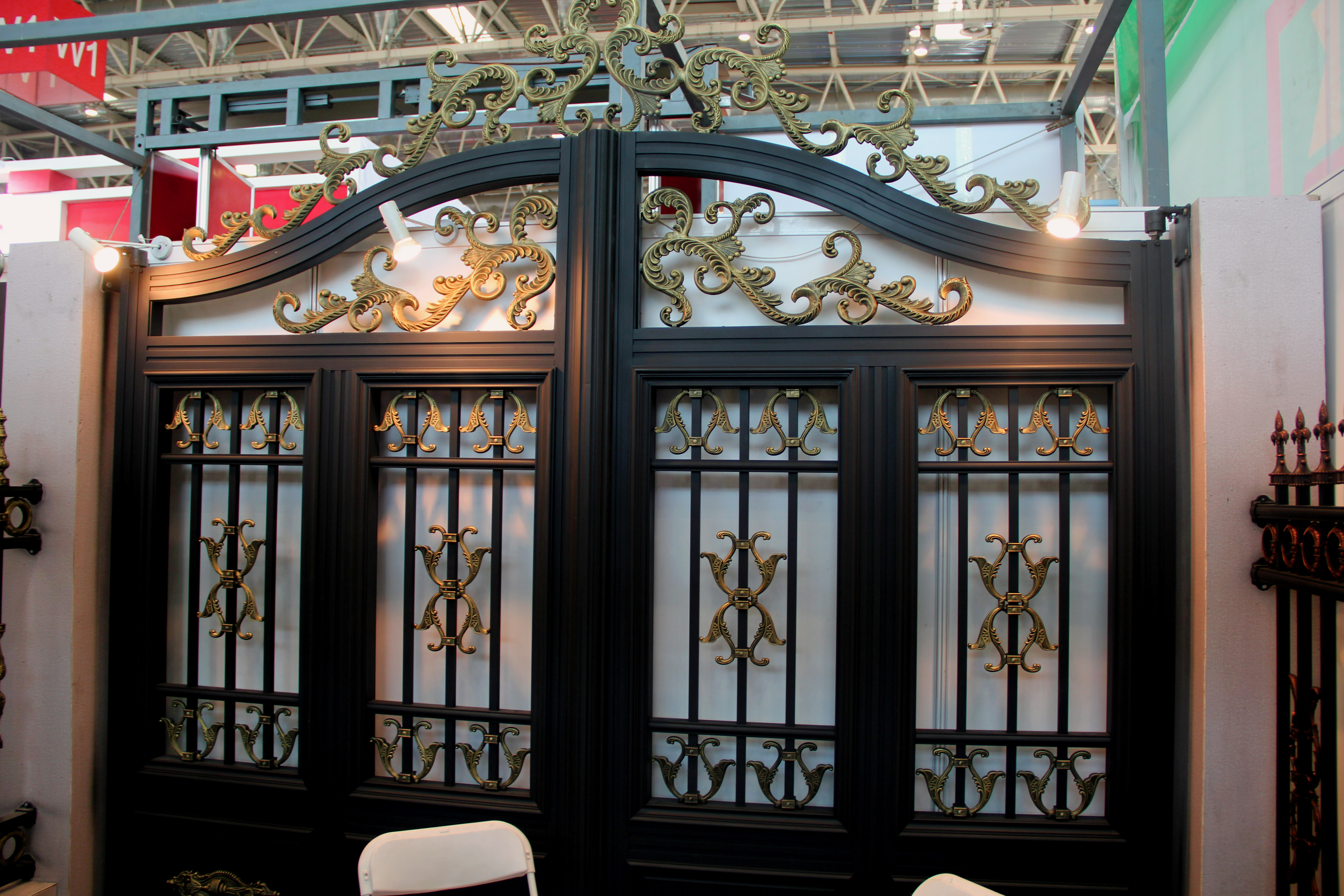 dm-5 - 久圆天昊建筑--沈阳铁艺栏杆围挡大门楼梯安装加工工程哪家好